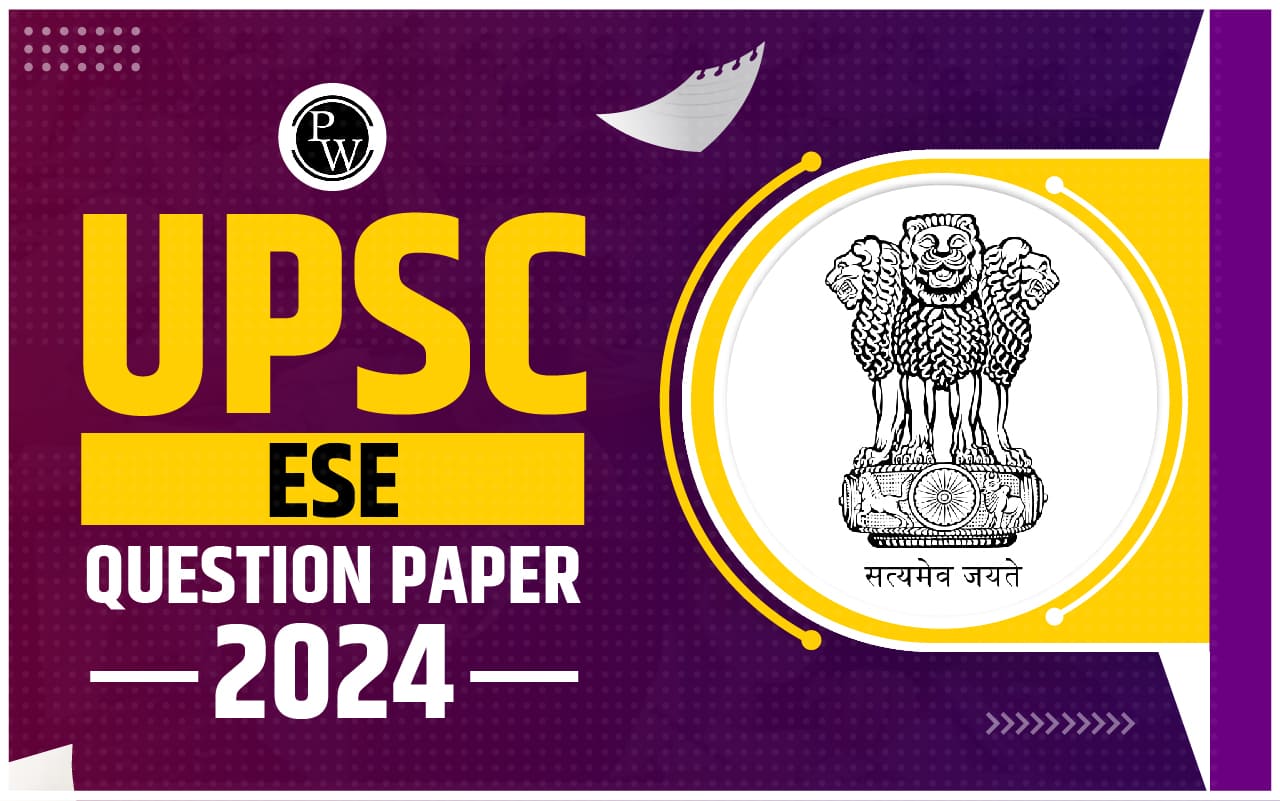 UPSC ESE Question Paper 2024