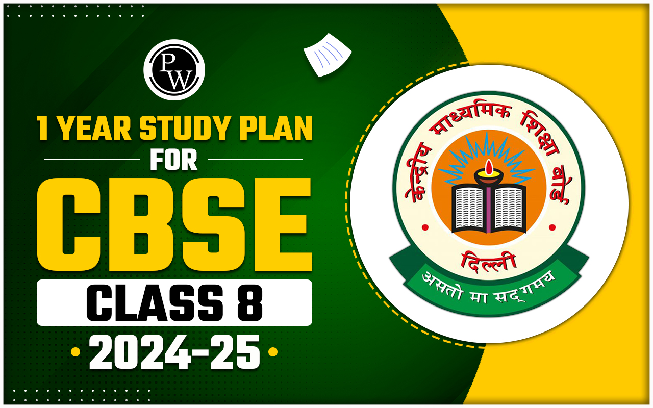 1 year study plan for cbse class 8 2024-25