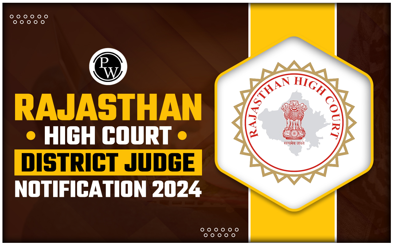 Rajasthan High Court District Judge Notification 2024