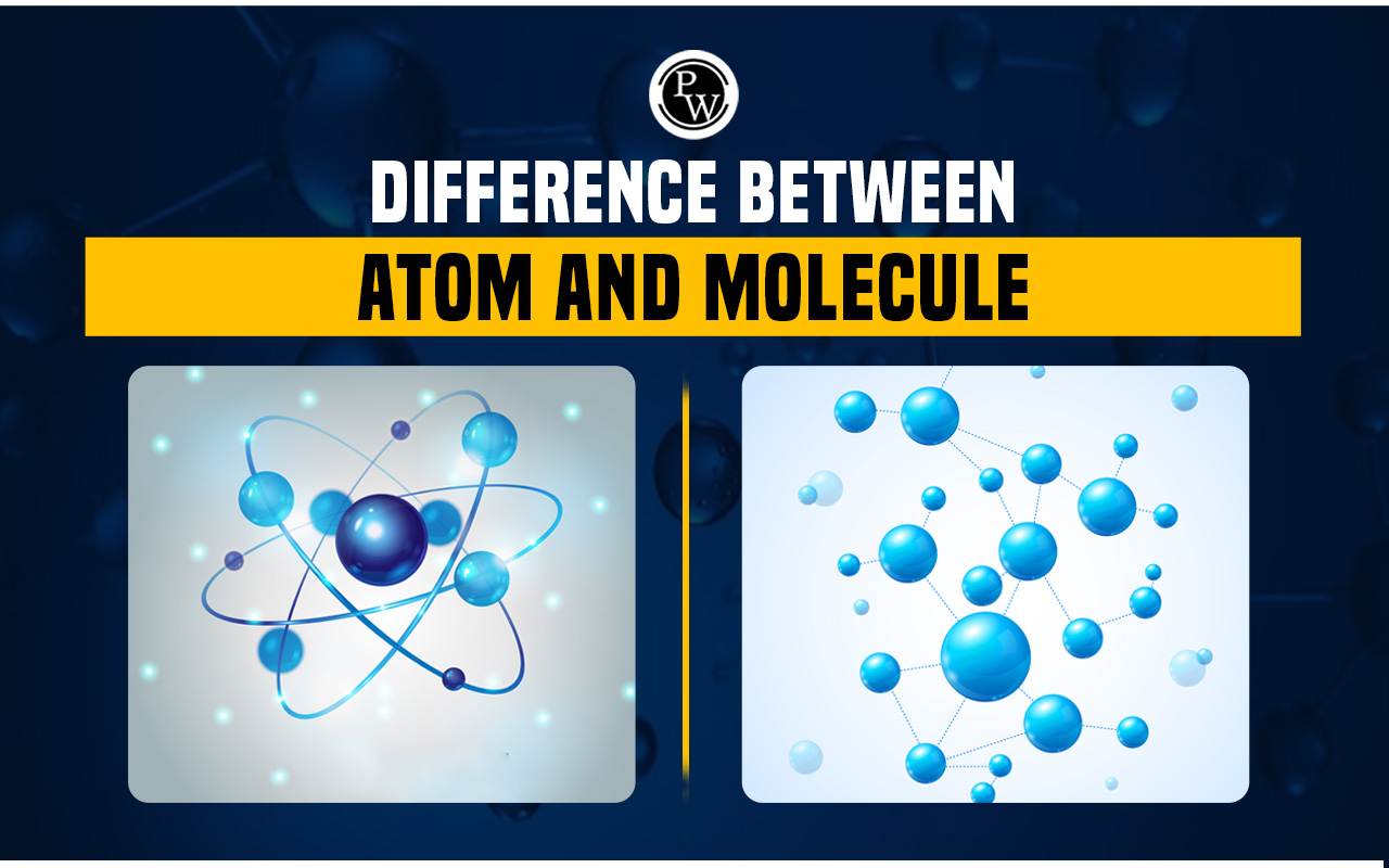 Difference Between Atom And Molecule