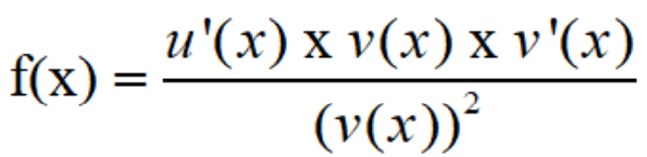 Mathematics Doubt Quotients rule