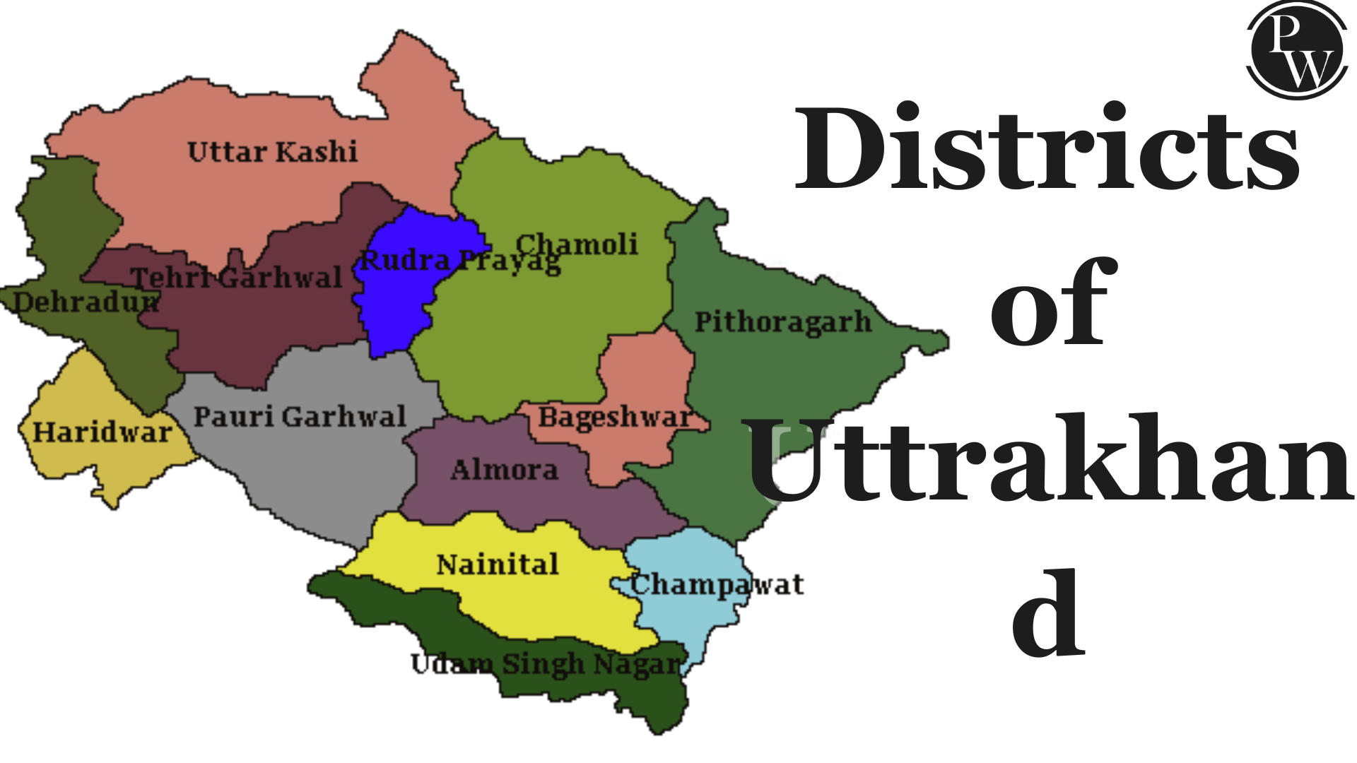 Districts of Uttrakhand
