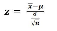 Hypothesis Testing Formula