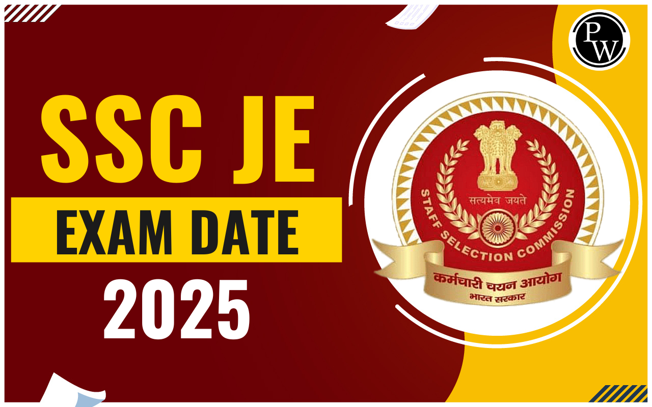 SSC JE Exam Date 2025