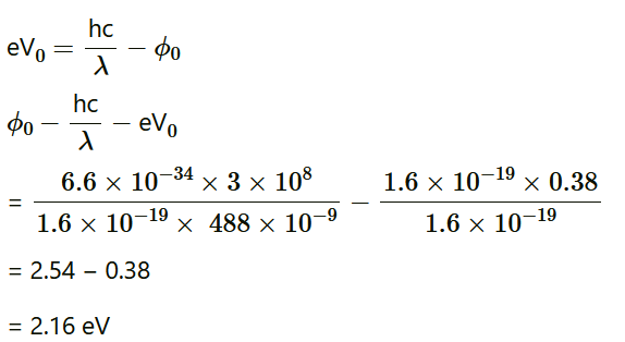 NCERT Solutions for Class 12 Physics Chapter 11 - Dual Nature Of Radiation And Matter