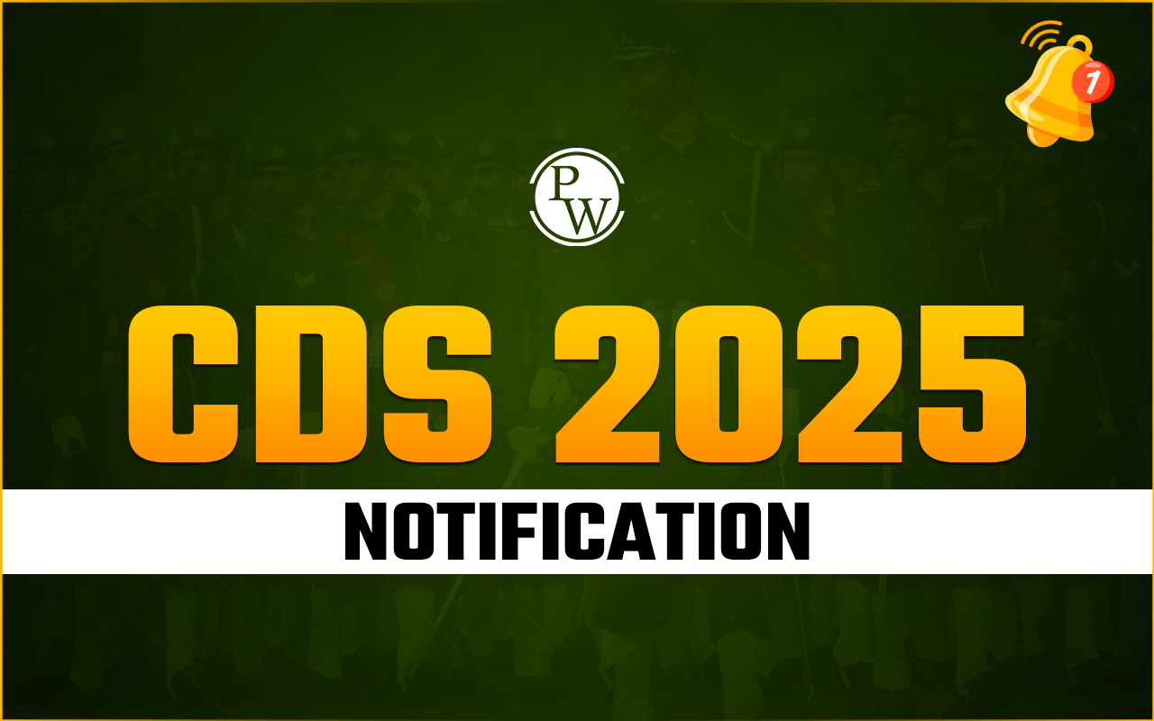 CDS 1 2025 Notification Out, Check Admit Card Release Date