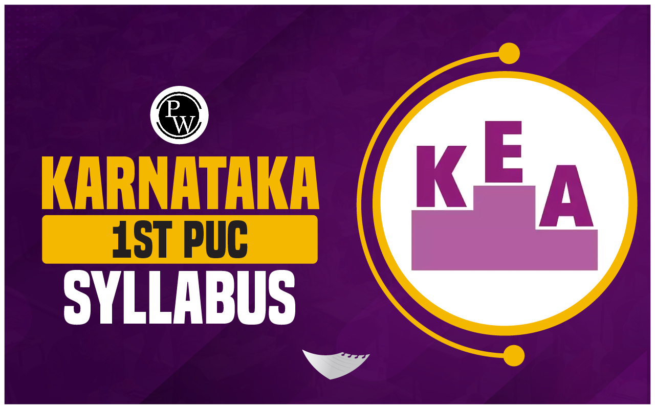 Karnataka 1st PUC Syllabus 2024-25