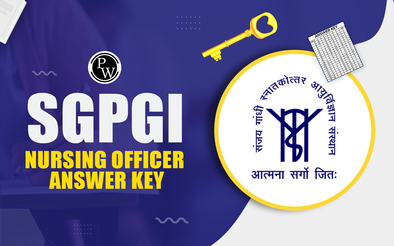 SGPGI Nursing Officer Answer Key 2024