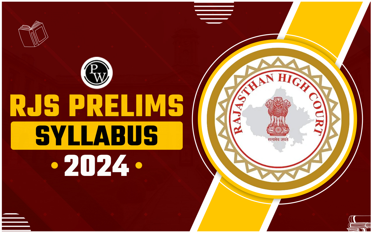 RJS Prelims Syllabus 2024