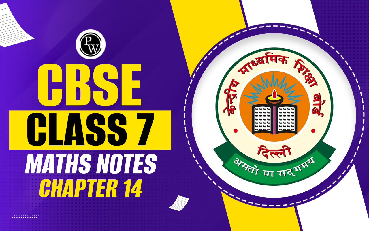 CBSE Class 7 Maths Notes Chapter 14