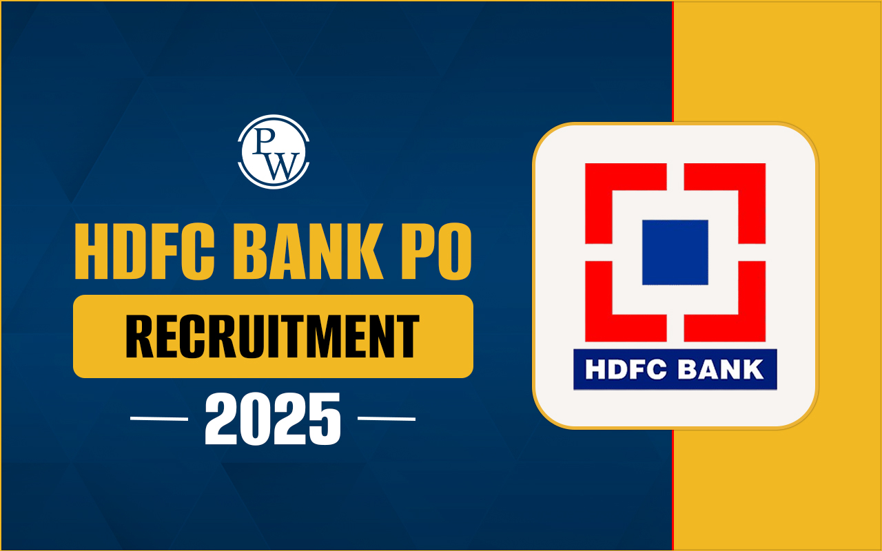 HDFC Bank PO Recruitment 2025