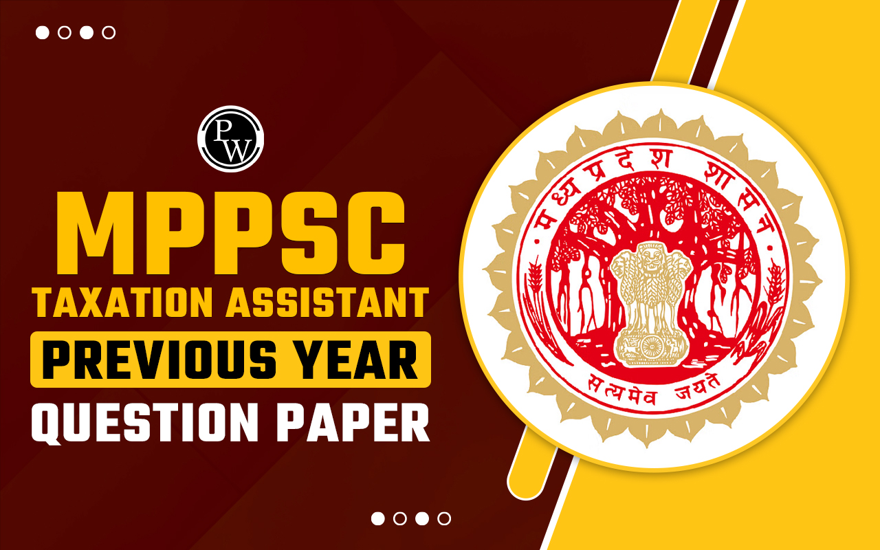 MPPSC Taxation Assistant Previous Year Question Paper