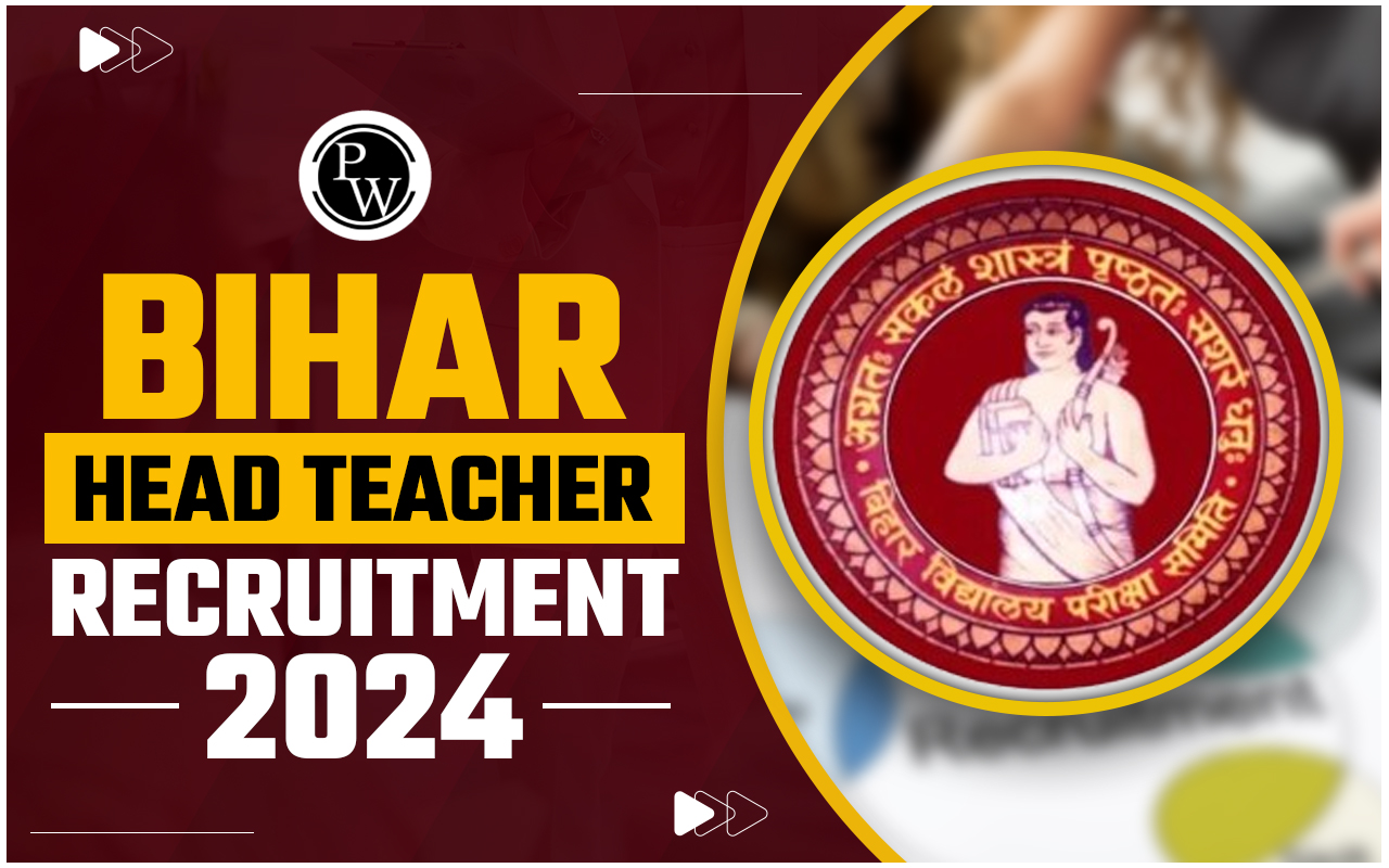 Bihar Head Teacher Recruitment 2024