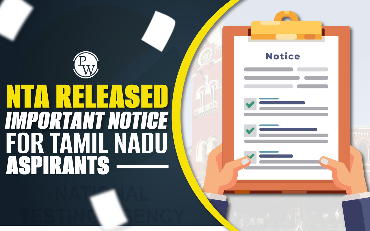 NTA Important Notice For JEE Main 2024 Tamil Nadu Aspirants