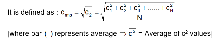 rms formula
