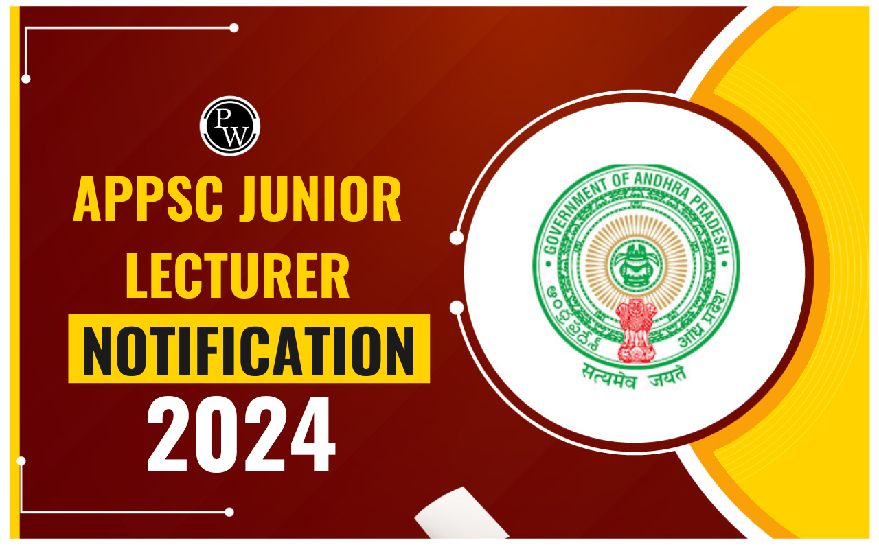 APPSC Junior Lecturer Notification 2024