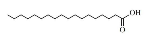 Structure of Stearic Acid