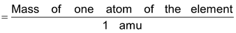 Atomic Mass And Molecular Mass
