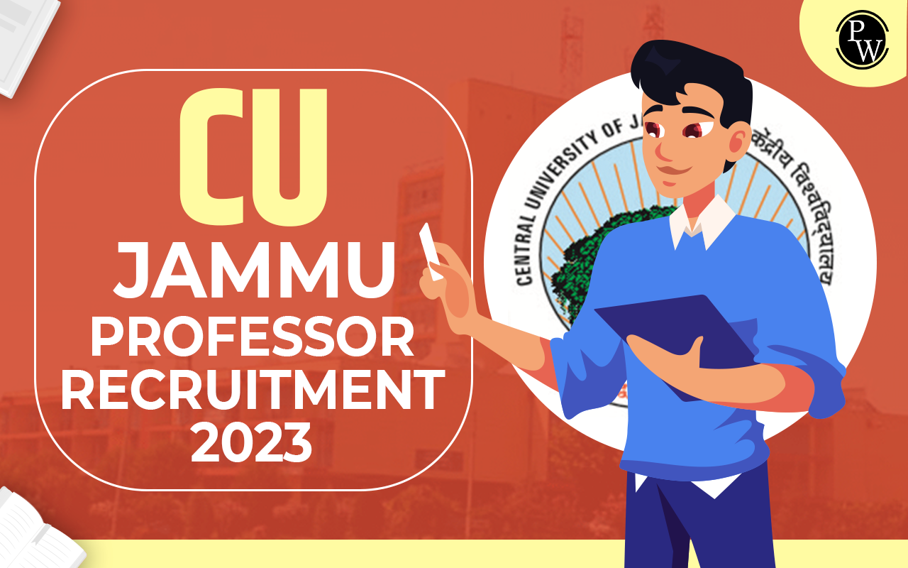 CU Jammu Professor Recruitment 2023
