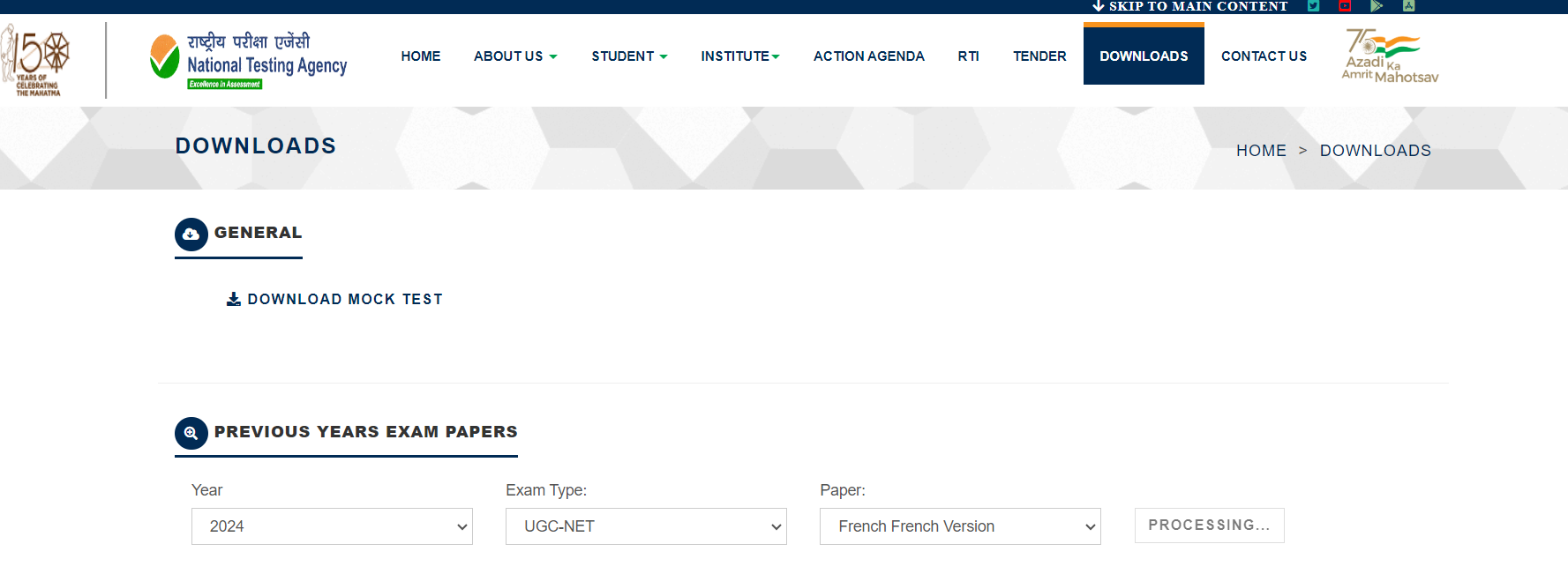 UGC NET French PYQ