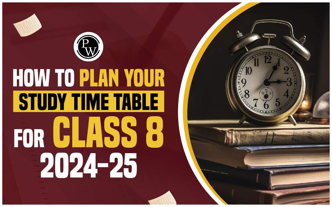 How To Plan Your Study Time Table for Class 8 2024-25