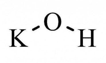 Potassium Hydroxide Formula Structure