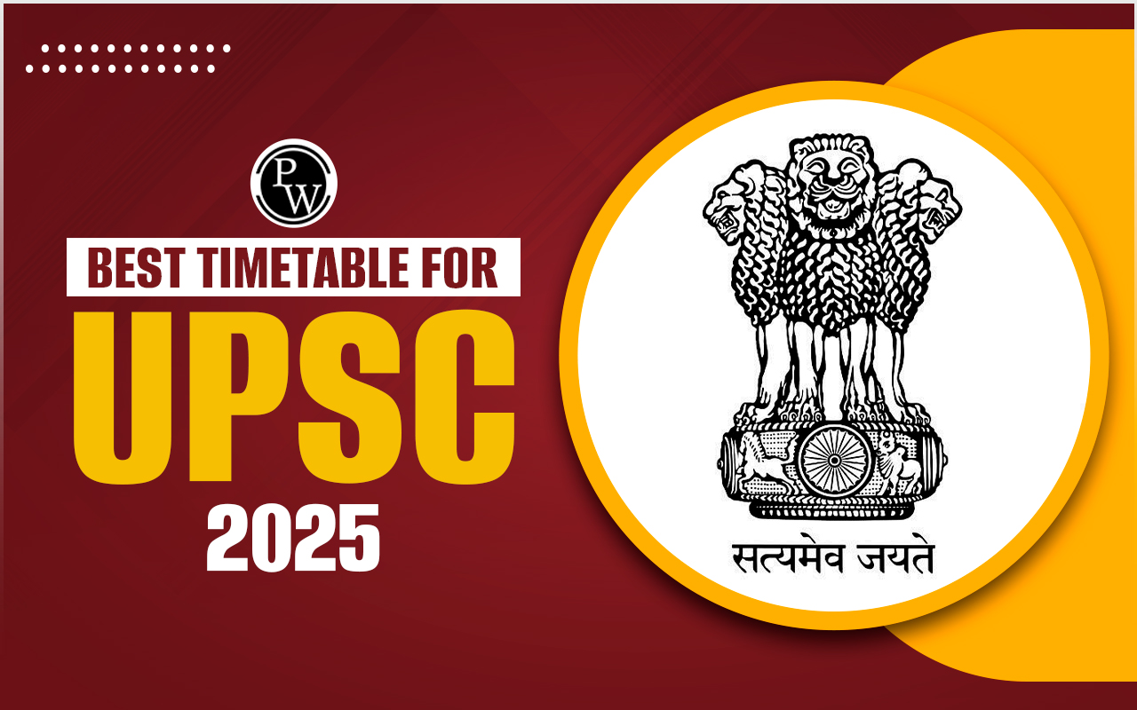 Best Timetable For UPSC 2025 Exam