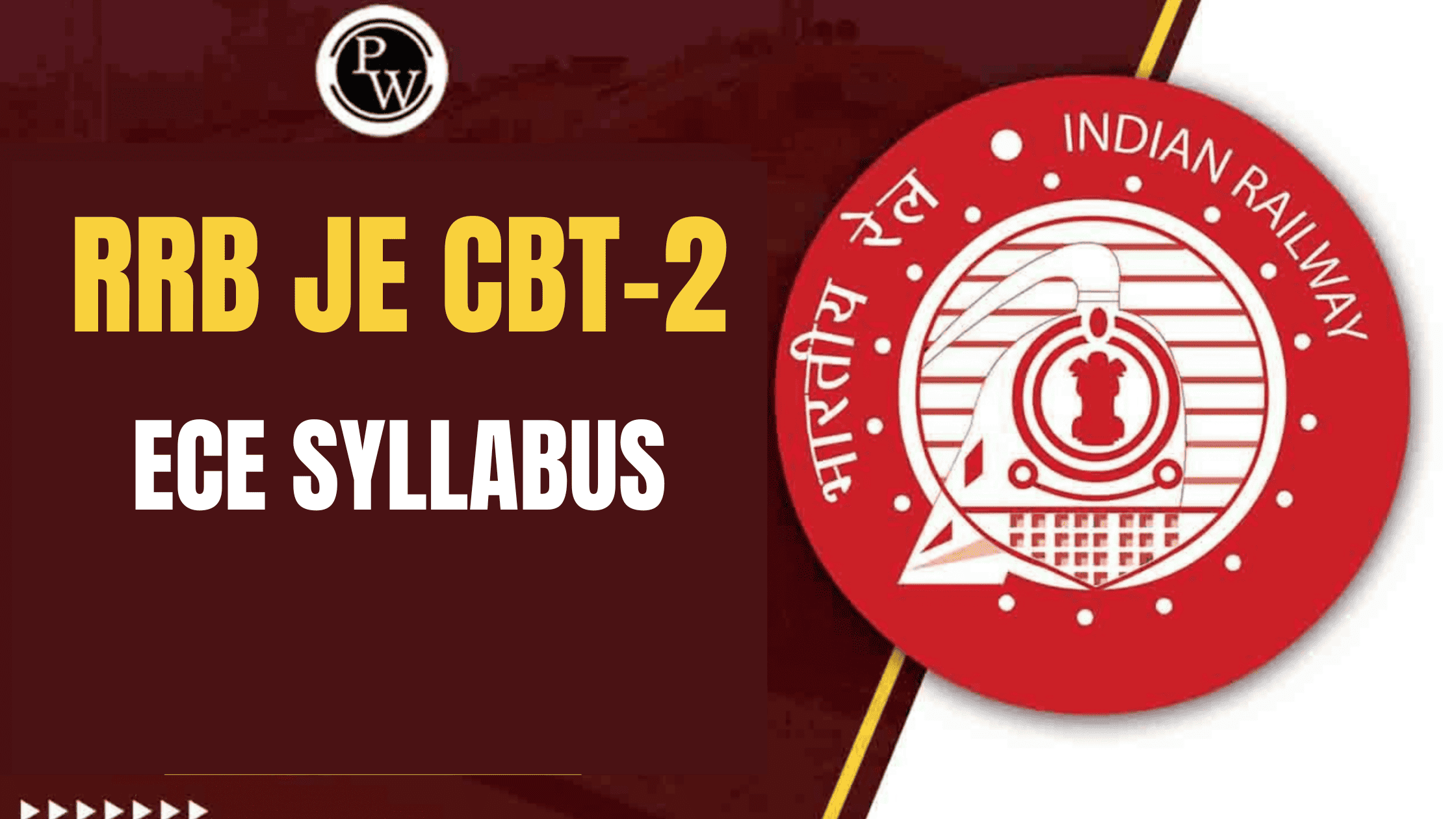 RRB JE CBT-2 ECE Syllabus