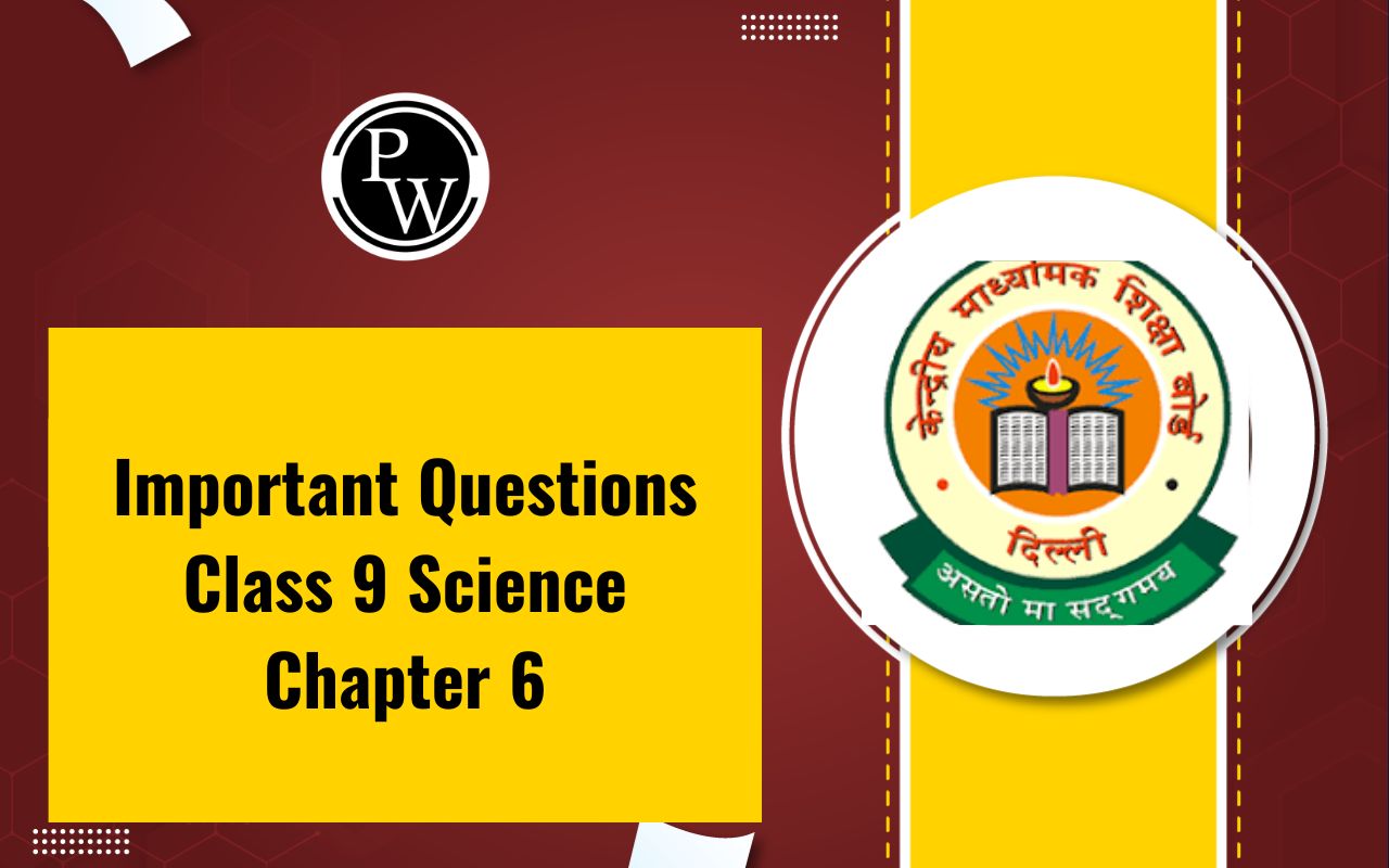 Important Questions Class 9 Science Chapter 6