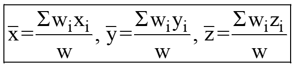 Centroid Cordinates
