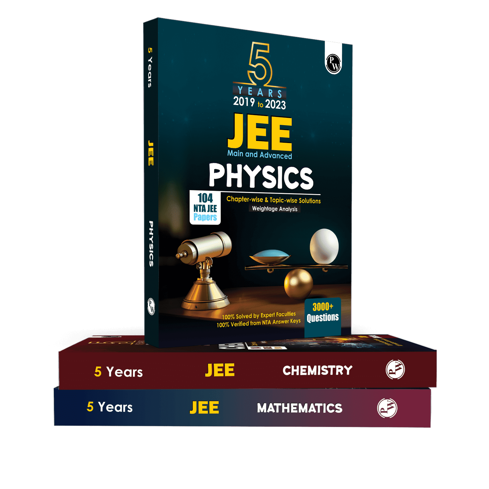 JEE 5 Years Main & Advanced PCM Set Of 3 Books + Mind Maps For JEE 11th ...