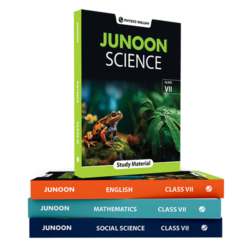 JUNOON for Class 7th Science, Mathematics, Social Science, English, MAT (Latest Edition) Combo Set of 5 Books