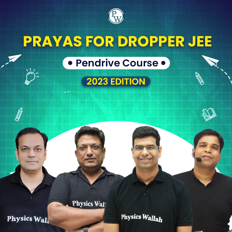 Prayas For Dropper JEE Pendrive Course (2023 Edition) - PW Store