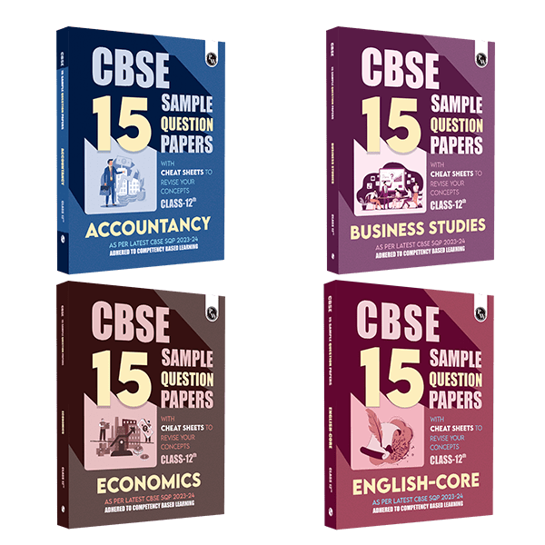 CBSE 15 Sample Question Papers Class 12 Accountancy, Business Studies, Economics, English for 2024 Exam (Mock Test Paper) Adhering to Competency - Based Learning | Embedded Videos and Cheat Sheet for Revision | PYQ 2023 Solved Paper