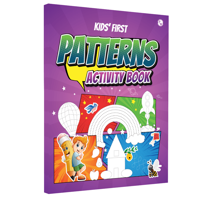 Kids' First Patterns Activity Book l Practice Patterns with Fun Activities for Kids 