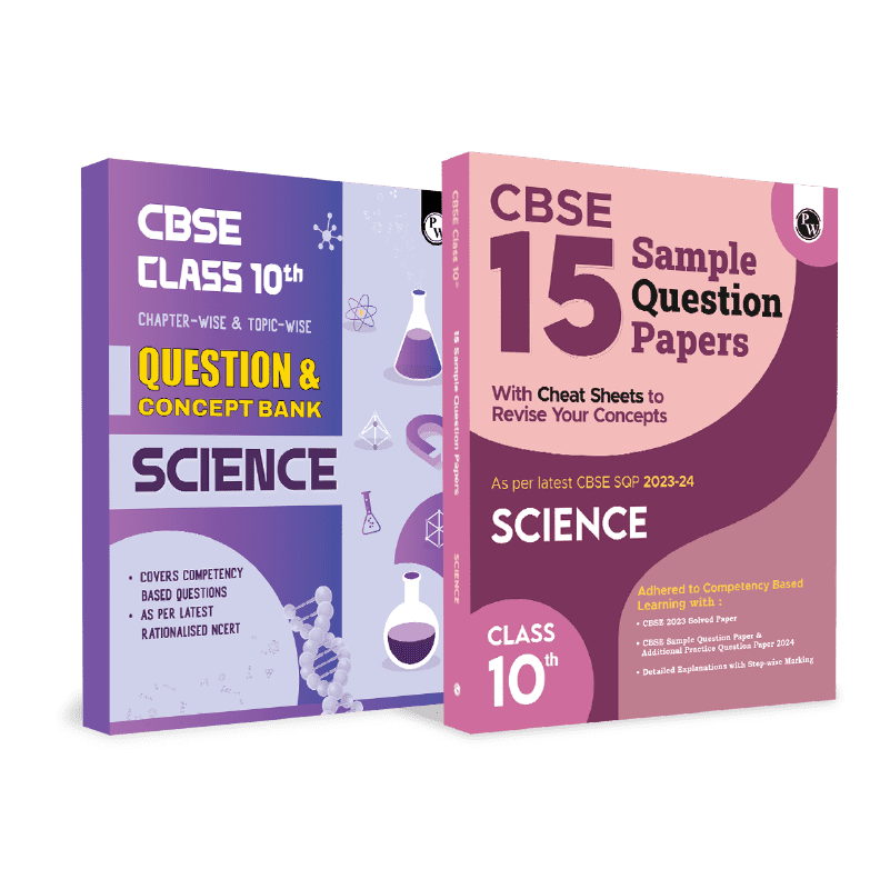 CBSE 15 Sample Question Papers + CBSE Question & Concept Bank for Class10th - Science