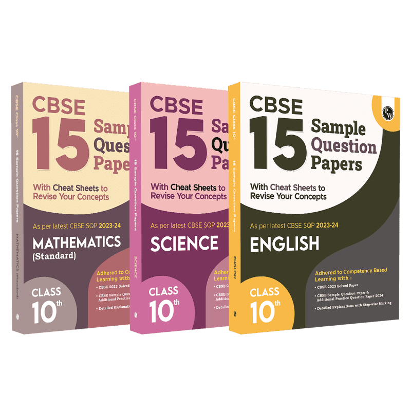 CBSE 15 Sample Question Papers Class 10 Science, Mathematics, English, for 2024 Exam | Competency-Based Learning | PYQ 2023 Paper with Topper's Explanations, CBSE SQP & CBSE Additional Practice Questions with Marking Scheme